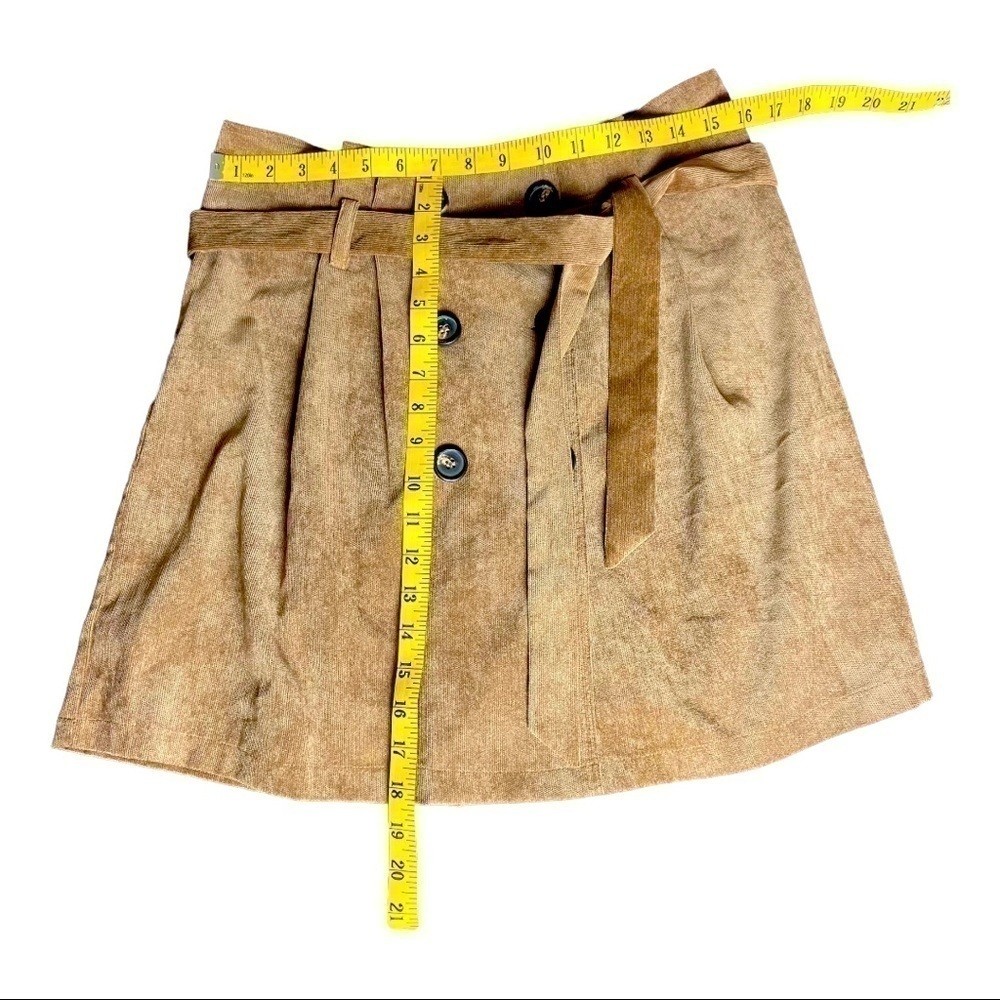 alter'd State Griffin High Waisted Brown Skirt Size Large - Picture 11 of 12